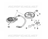 LICHTMASCHINE / STATOR / ANSAUG