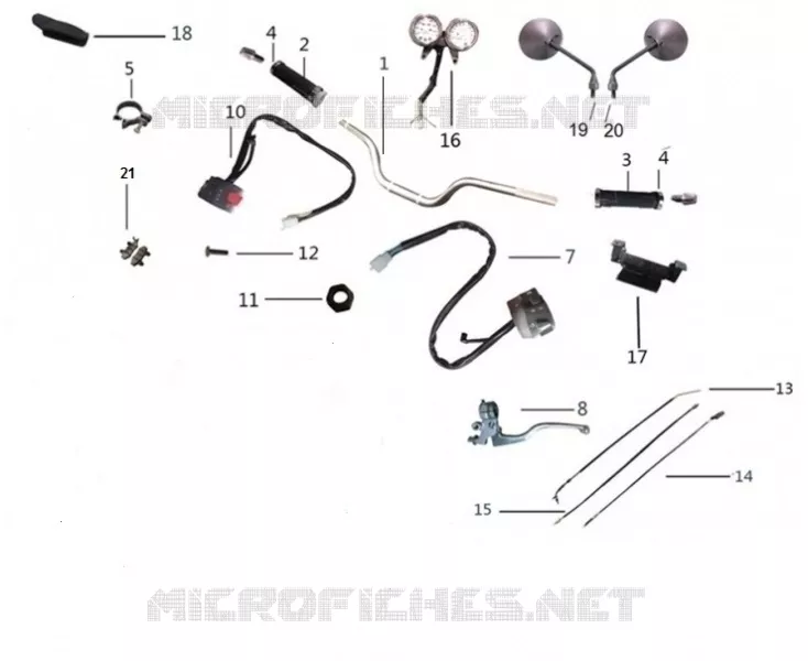 LENKER / TACHOMETER