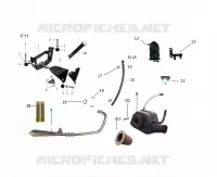 AUSPUFF / LUFTFILTERKASTEN / BATTERIEKASTEN