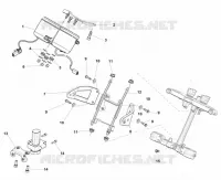 TACHOMETER / SCHEINWERFERHALTERUNG