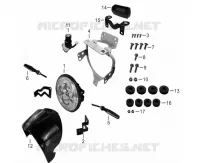 TACHOMETER / SCHEINWERFER / BLINKER