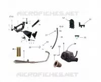 AUSPUFF / LUFTFILTERKASTEN / BATTERIEKASTEN