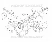 TACHOMETER / SCHEINWERFER