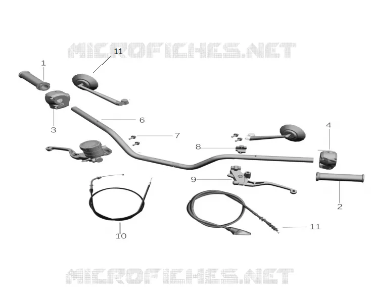 LENKER / KABEL / SPIEGEL