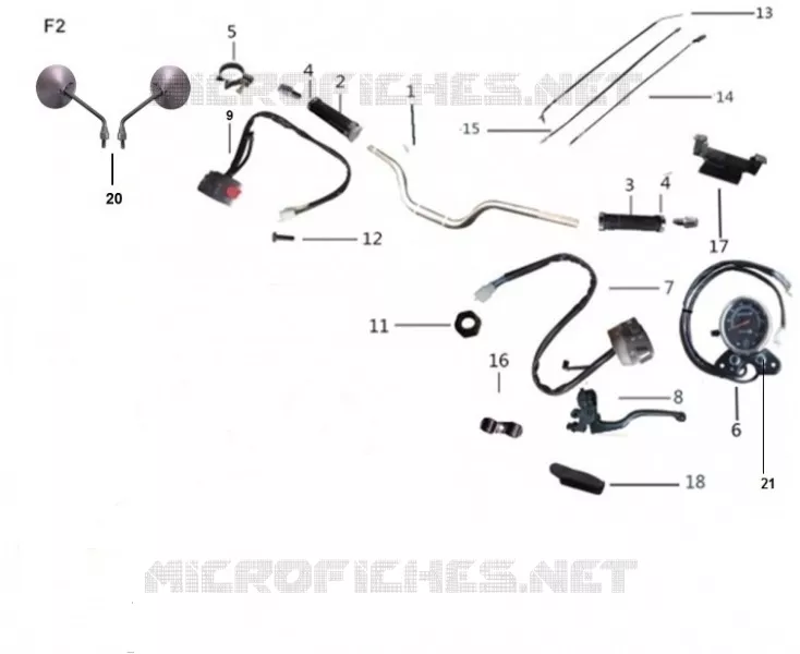 LENKER / TACHOMETER