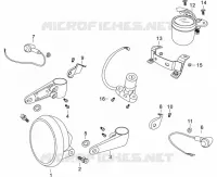 TACHOMETER / SCHEINWERFER / BLINKER