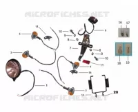 RÜCKLICHT / SCHEINWERFER / BLINKER