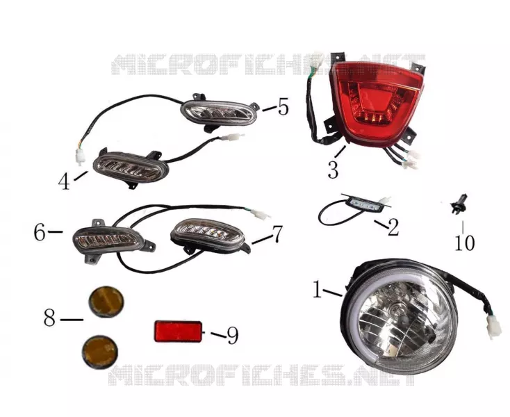 SCHEINWERFER / RÜCKLICHT