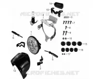 TACHOMETER / SCHEINWERFER / BLINKER