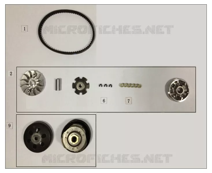 RIEMEN / VARIATOR