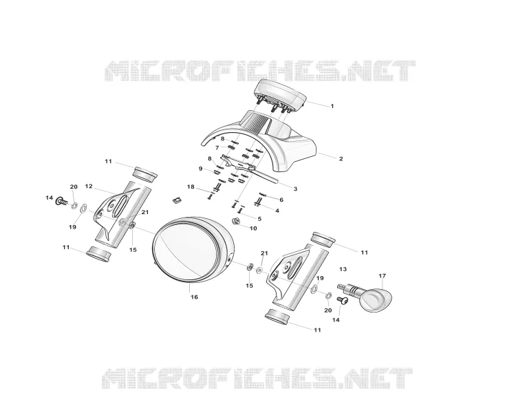 TACHOMETER / SCHEINWERFER / BLINKER