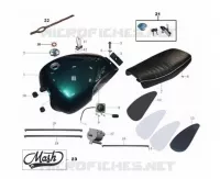 TANK / SITZ / SCHLOSS SET