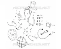 TACHOMETER / SCHEINWERFER / BLINKER