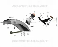 KOTFLÜGEL / RÜCKLICHT