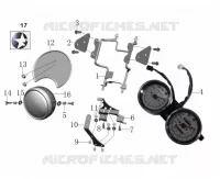 TACHOMETER / SCHEINWERFER