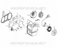 DECKSEL LINKS / LICHTMASCHINE / STATOR