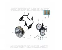TACHOMETER / SCHEINWERFER