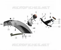 KOTFLÜGEL / RÜCKLICHT