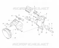 TACHOMETER / SCHEINWERFER / BLINKER