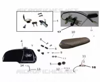 TANK / SITZ / SCHLOSS SET