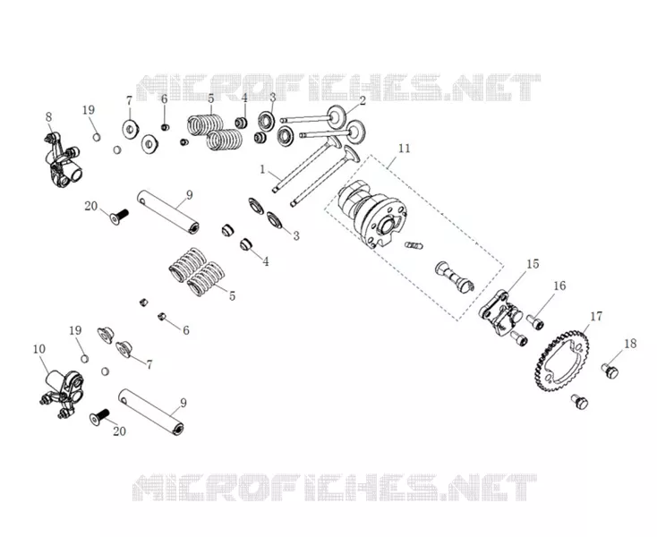 KOLBEN - NOCKENWELLE