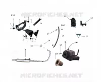 AUSPUFF / LUFTFILTER / BATTERIEKASTEN