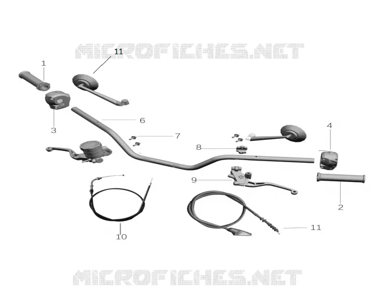 LENKER / KABEL / SPIEGEL