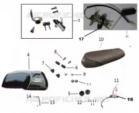 TANK / SITZ / SCHLOSS SET
