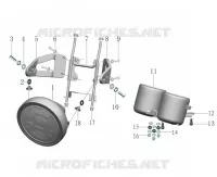 TACHOMETER / SCHEINWERFER