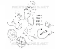 TACHOMETER / SCHEINWERFER / BLINKER
