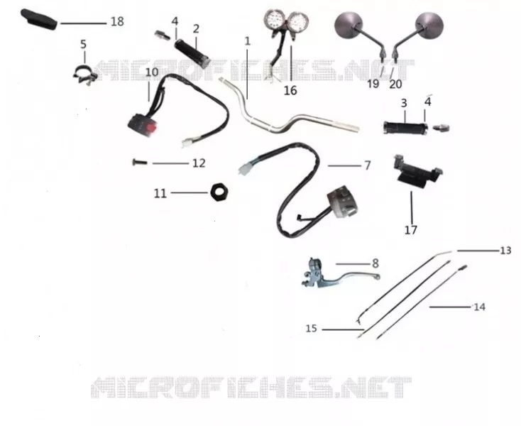 LENKER / TACHOMETER
