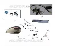 TANK / SITZ / SCHLOSS SET