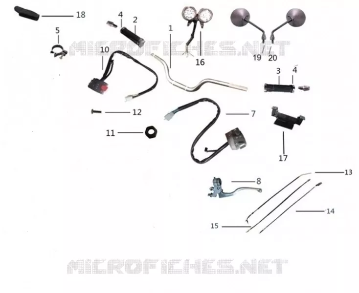 LENKER / TACHOMETER