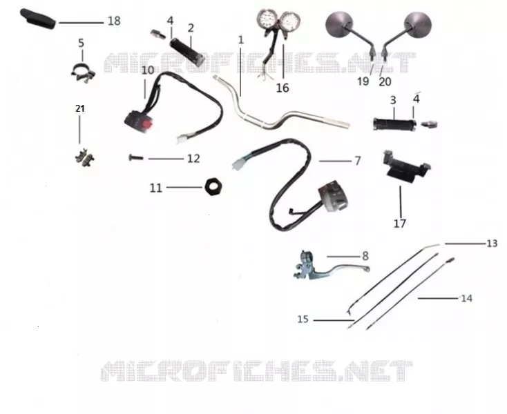 LENKER / TACHOMETER