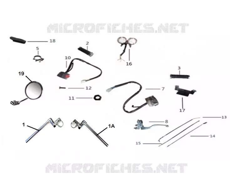 LENKER / TACHOMETER
