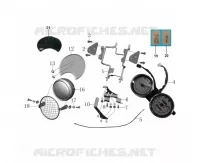 TACHOMETER / SCHEINWERFER