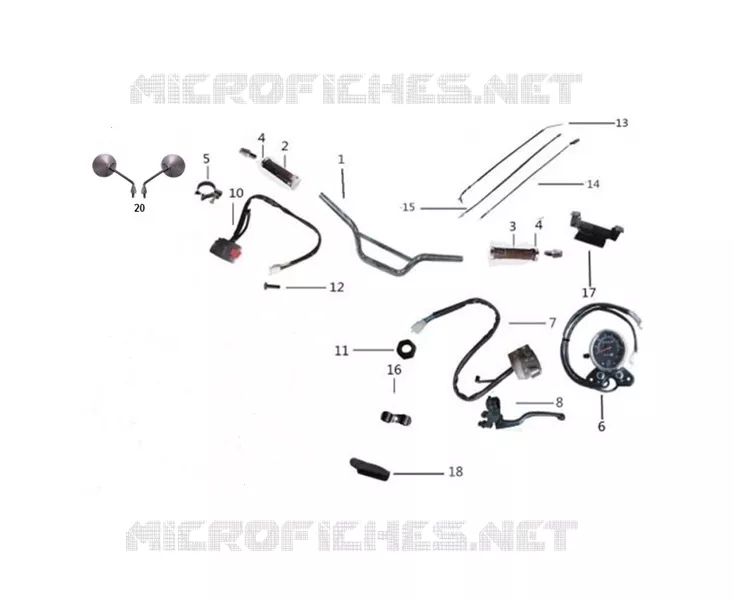 LENKER / TACHOMETER