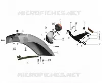 KOTFLÜGEL / RÜCKLICHT