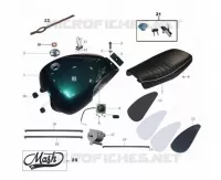TANK / SITZ / SCHLOSS SET