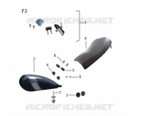 TANK / SITZ / SCHLOSS SET