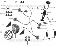 RÜCKLICHT / SCHEINWERFER / BLINKER