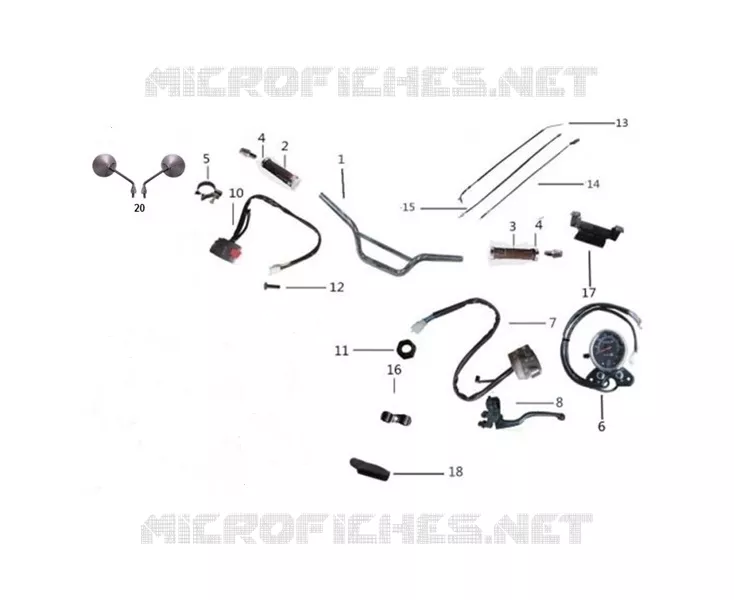 LENKER / TACHOMETER