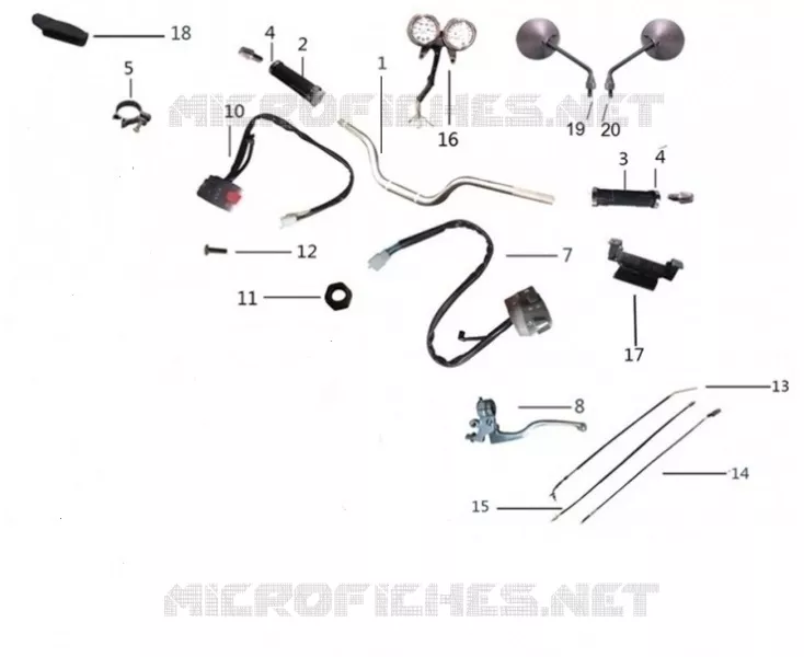 LENKER / TACHOMETER