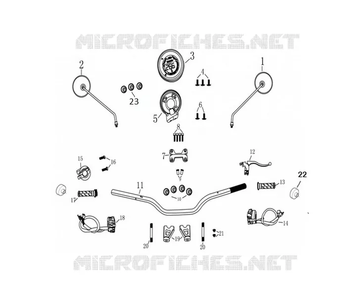 LENKER / TACHOMETER