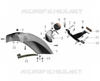 KOTFLÜGEL / RÜCKLICHT
