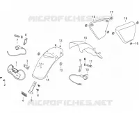KOTFLÜGEL HINTEN / SEITENVERKLEIDUNGEN / BLINKER