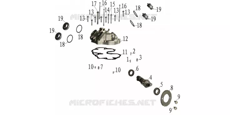 ZYLINDERKOPFHAUBE / NOCKENWELLE